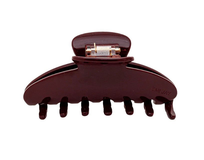 Emi Jay Big Claw Clip Bordeaux