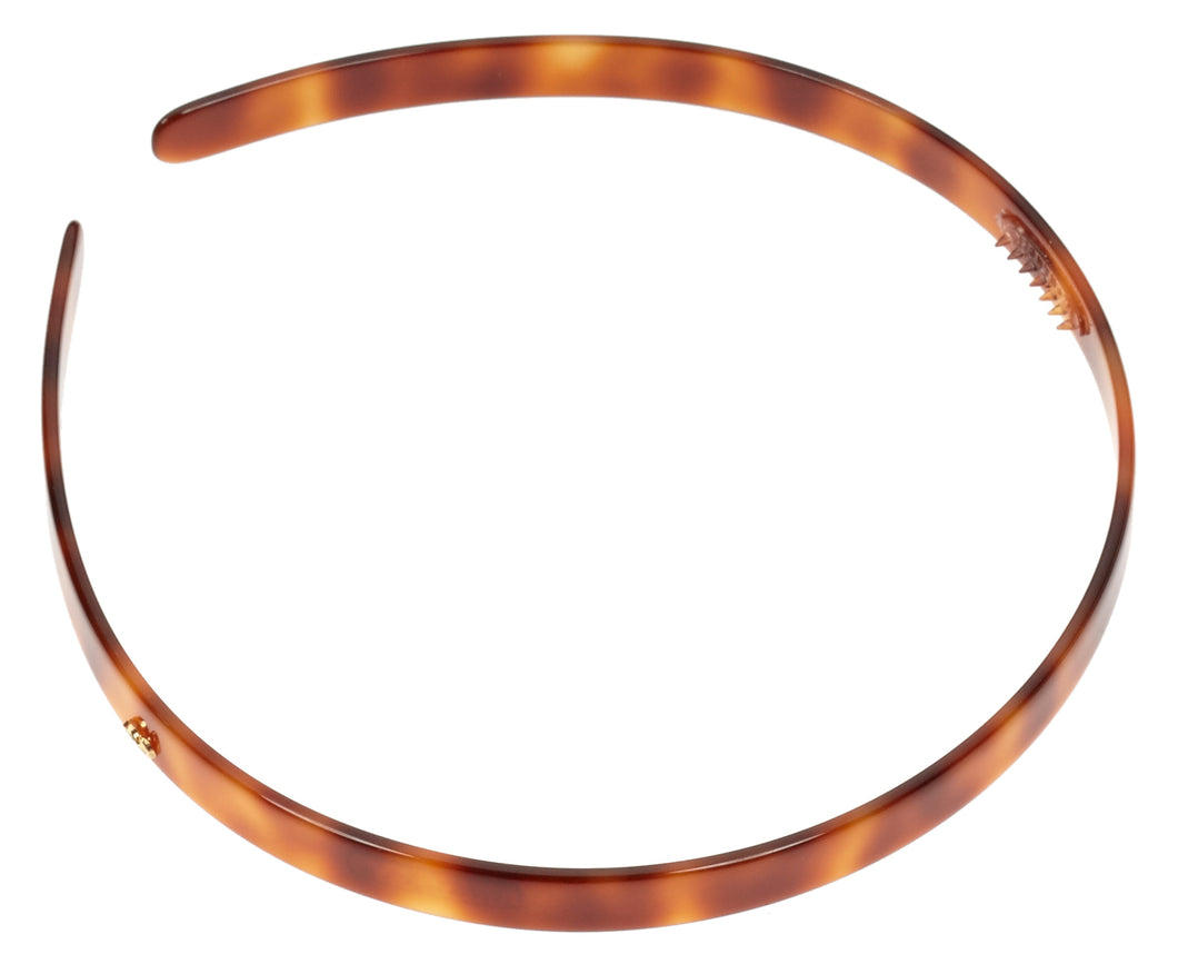 Janeke TB09607D Thin Headband in Tortoise