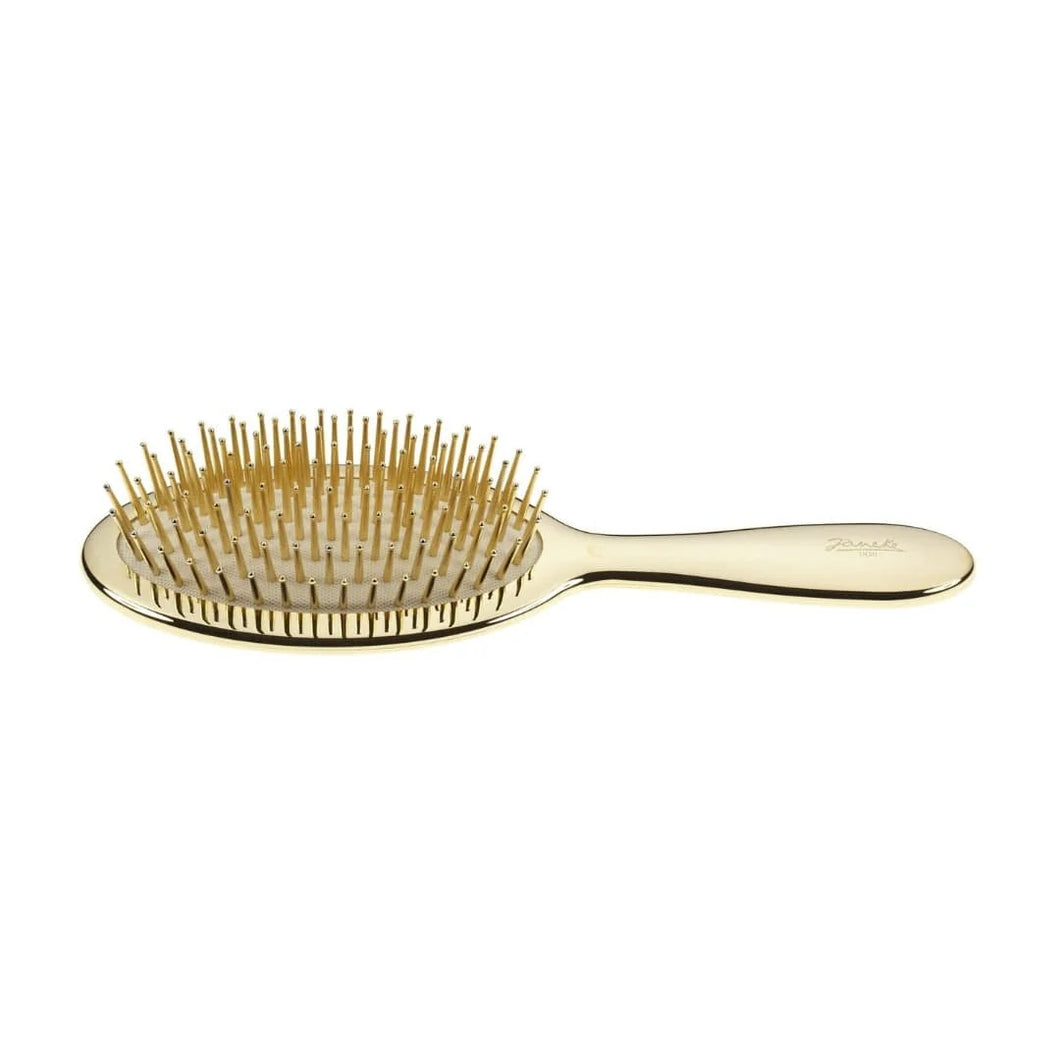 Janeke Gold Metallic Pins Brush Large