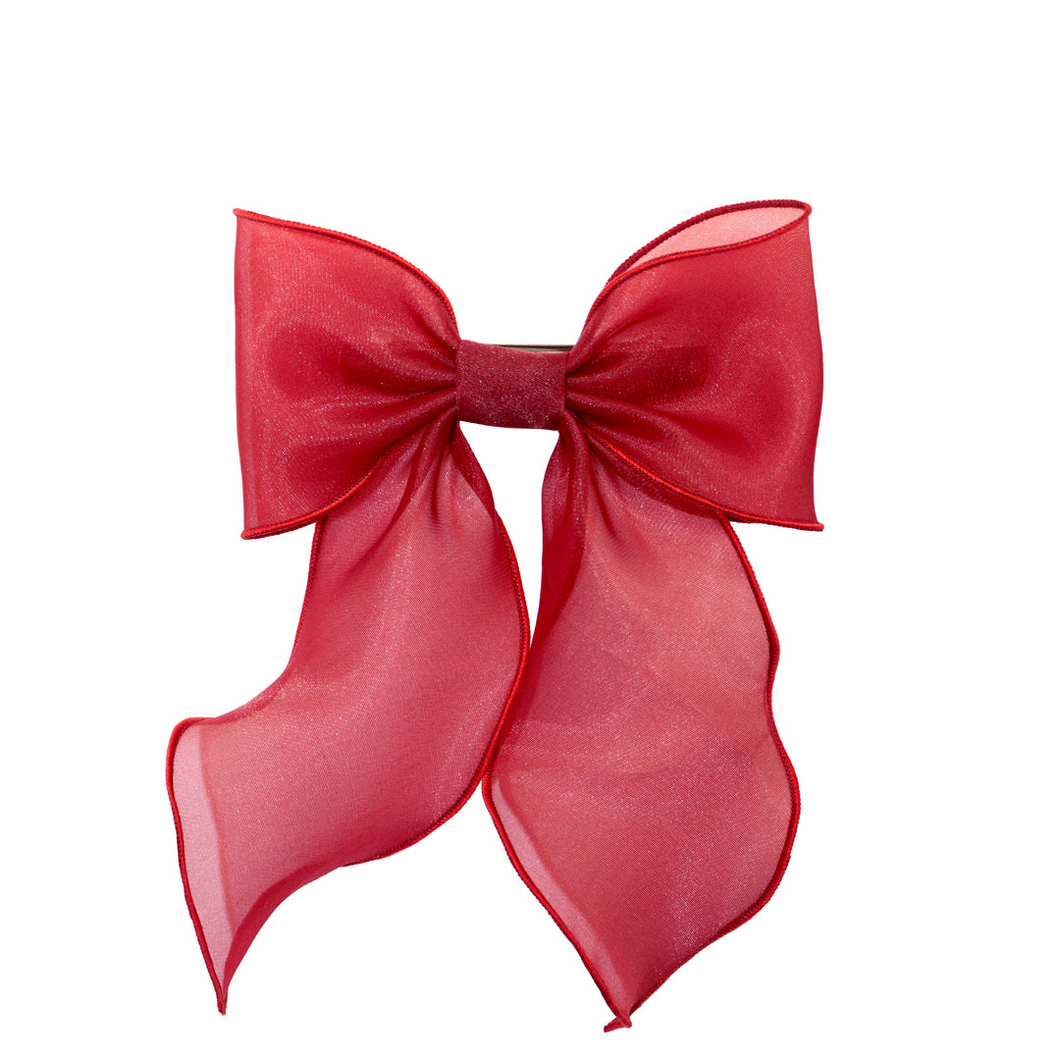 Emi Jay Bow Barrette - Red