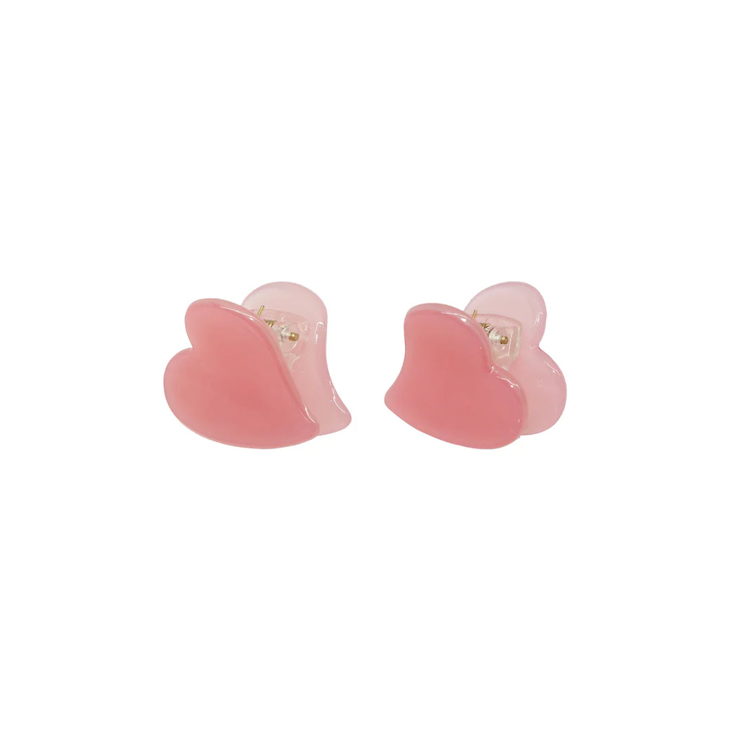 Emi Jay Baby Heart Clip Set in Sweet