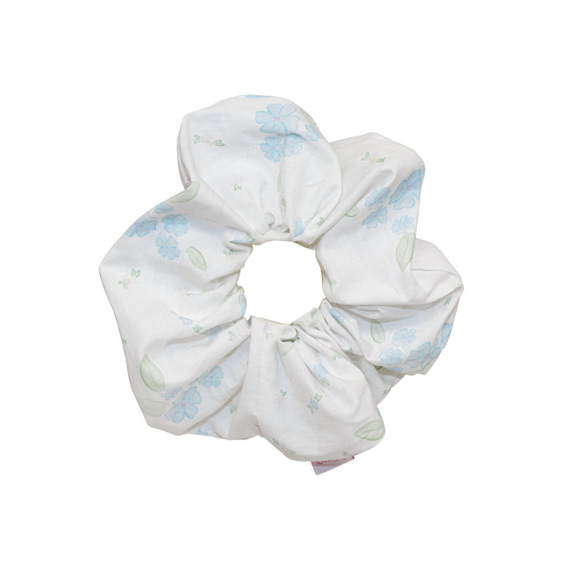 Emi Jay Linen Printed Scrunchie in Sweet like Honey